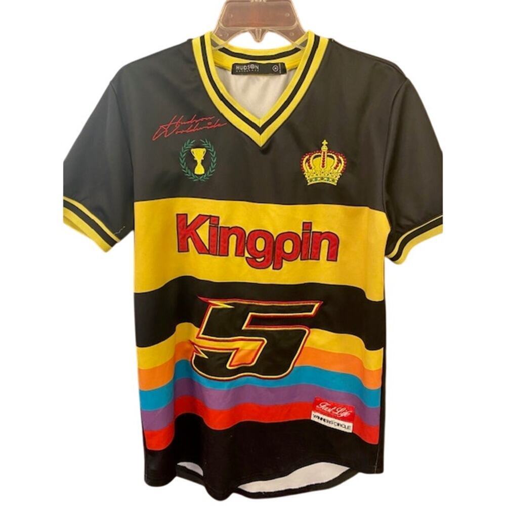Kingpin Hudson Outerwear Fast Life Collection Winners Circle #5 Racing Jersey Md
